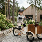 CHANTY Barnhjälm + Skyddssats – Svart