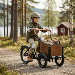 CHANTY Barnhjälm + Skyddssats – Sandbeige