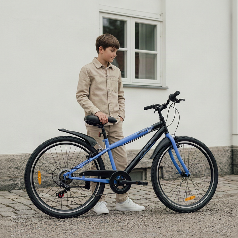 CHANTY Sprinter 20" Blå Pojkcykel | 7 växlar |