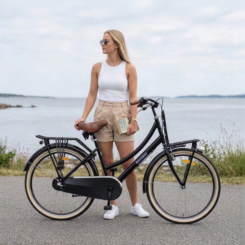 Chanty barncykel – City – 26 svart