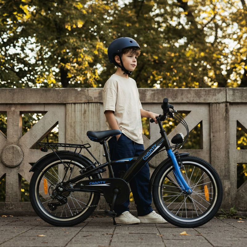 CHANTY Roader 20" Svart Pojkcykel | 7 växlar |